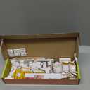 Eco-Baby Magnetic Cabinet Locks for Babies - Keyless, White, 20 Pack and 3 Keys