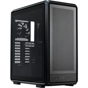 Cooler Master MasterFrame 500 Mesh ATX Mid-Tower PC Case – High Airflow Premium Aluminum Chassis, Powerful Dual 200mm Intake Fans, Freeform 2.0 Modular Frame, 360mm Radiator Support, USB-C, Black
