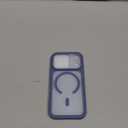 SUPFINE Magnetic for iPhone 17 Pro Case (Compatible with MagSafe)(Military Grade Drop Protection)(Camera Protection) Translucent Matte Shockproof Phone Cover,Lavender Gray