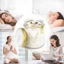 Capricorn Zodiac Sign Candles Gift, Zodiac Crystals Candles Jar, Astrology Lavender Scented Soy Stones Candles Best Friends Gifts for Women Men Sister Brother Funny Birthday Gift