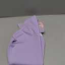 MdnMd Girls Leotard for Ballet Dance Gymnastics Toddler Kids Outfits With Bow Back Ruffle Sleeve (4-6 Years, Purple)