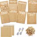 Baby Shower Games Boy - 8 Gender Neutral Activities, Baby Bingo,Don't Say Baby,Guess Who Mommy or Daddy,Word Scramble,Prediction and Advice Cards,How Big is Mommys Belly,Baby Trivia