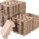 60 Pack 12 Count Quail Egg Cartons, Paper Pulp Quail Egg Holders, Bulk Quail Egg Container Boxes for Storage Quail Egg for Market, Family, Refrigerator, Farm