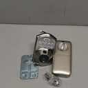 TEEHO TE002 Fingerprint Door Lock - Keyless Entry Electronic Keypad Deadbolt with 2 Backup Keys - Auto Lock - Easy Installation - Smart Locks for Front Door - Satin Nickel