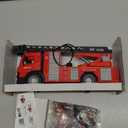 lonfypeng Fire Truck Toys, Toddler Toys for Ages 3+, Fire Truck with Ladder Toys for Boys Girls, Lights & Realistic Sounds, Fire Trucks with Water Spray for Boys 3-8 Years Christmas Birthday Gift