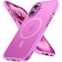 dopeliz Magnetic for iPhone 16 Plus Case [Compatible with MagSafe] Shockproof Military-Grade Protection, Slim Fit Phone Case for iPhone 16 Plus 6.7 inches, Classic Hybrid Case - Light Purple