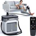Ice Machine for Knee After Surgery, Programmable Cold Therapy Machine w/Temp Disp, 12H Knee Ice Machine Pain Relief, 12QT/Ultra-Quiet,Cryotherapy for Knee Replacement Shoulder Hip