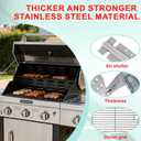 Grill Replacement Parts for Kitchenaid Grill 720-0954, 720-0733A, 720-0954A, 720-0954, 730-0733A, 740-0733, 720-0733D, 720-0954L, Stainless Steel Kit for Nexgrill 720-0733A 720-0733 720-0954 730-0954A