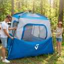 JOYTUTUS Automatic SUV Tent, Instant SUV Tents for Camping with Rainfly, Easy Set-up Car Tent for 5-8 Person Family Camping, 9' W X 8' L X 7.3' H with Ventilated Double Door, Starry Sky Top