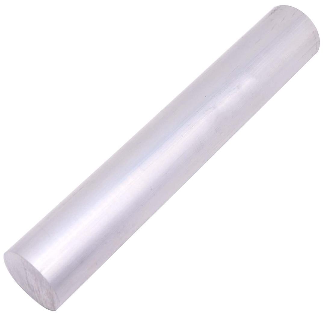 VERNUOS 3" 6061 Aluminum Round Rod 12" Long,T6511, Extruded, 3" Diameter
