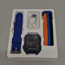 MOKAST Kids Smart Watch Toys for Boys Girls – Children Watch for Kids 412 Years Touch Screen Watches with 15 Games Video Camera Music Player Alarm School Mode Education Birthday Gifts (Navy)