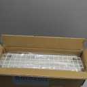 Warome Magnetic Spice Rack for Refrigerator, 4 Tier Shelf Organizer with Strong Magnets, Kitchen Storage Gadget with Utility Hooks