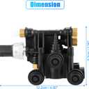 X AUTOHAUX Air Suspension Valve Block Air Supply for Land Rover LR3 2005-2009 LR4 2010-2013 for Range Rover Sport 2006-2013 RVH000046 RVH000070
