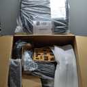 Molents Ergonomic Office Chair, Mesh Computer Desk Chairs with Adjustable Lumbar Support, 3D Armrests, Tilt Function, Comfy Wide Seat, Swivel Executive Work Task Chair for Company and Home (Black Full Mesh)