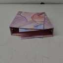 Mini 3 Ring Binder 5.5 x 8.5, 2-Inch Binder, Round Ring, Pink, Pack of 2 