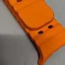 Silicone Strap For Watch Ultra 47mm Bracelet No Gaps Sport Two-tone Band For Galaxy 7 Watchband Straps