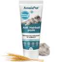 Hairball Remedy for Cats, Anti-Hairball Malt Paste for Pet Fur, Treatment for Long & Short Fur Cats, 4.23 Oz (120g)