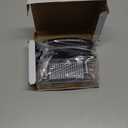 Meat Tenderizer with 48 Stainless Steel Ultra Sharp Needle Blades Heavy Duty Cooking machine for Tenderizing Beef, Turkey, Chicken, Steak, Veal, Pork, Fish etc (Black)