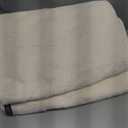 Set of 2 Beige Bath Towels