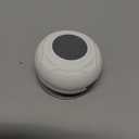 Waterproof Bluetooth Shower Speaker Portable Wireless Water-Resistant Speaker Suction Cup,Built-in Mic Gifts for Kids Speakerphone for iPhone Phone Tablet Bathroom Kitchen - White