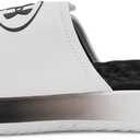 Under Armour Men's Ignite Pro 8 Slide Sandal (10, (102) White/Black/White)
