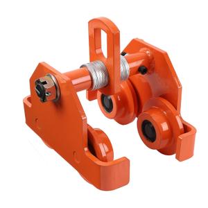 Garvee Manual Trolley 4400 LBS/2 T Load Capacity Beam Trolley with Dual Wheels Adjustable Width