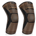 Copper Elbow Brace Compression Sleeves for Pain Relief Men Women, Arm Support Forearm Pads Braces for Tendonitis, Tennis, Golfers, Arthritis, Weight lifting