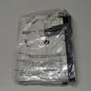 4 Pack Large Plastic Chair Covers for Dining Room, Clear Chair Seat Protectors with Adjustable Belt Strap Fits 18  22 Seats, Waterproof & Scratch Resistant Heavy Duty PVC Dining Chair Covers (W22 x D17 x H4 inches)