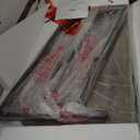 Round Dining Table for 4,Kitchen Dining Room Circle Dinner Pedestal Table,Space Saving Wood Kitchen & Dining Room Furniture (Grey, 47In)