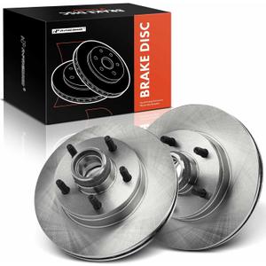 A-Premium 10.28 inch (261mm) Front Vented Disc Brake Rotors Compatible with Select Ford and Mazda Models - Ranger 1998-2001, B2500/B3000/B4000 1998-2000, 2WD, 2-PC Set