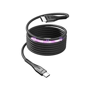 3 Foot Flat Magnetic Sync & Cable For USB C