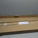 Extensional 1 and 0.65 inch Round Double Rod Bracket with Concrete Wall mounting base plate(Chrome)