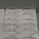 Clear Candle Drip Protectors Bobeches: Glass Bobeches for Candlestick Holders Round Candle Wax Catcher Rings Tapers Candle Guards Candles Ring for Table Candles Church Party Home Decoration Set of 12