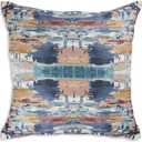 Signature Design by Ashley Kennick Pillow, Square, Blue & Light Brown