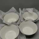 MALACASA 35 OZ Soup Bowls, White Porcelain Bowls Set of 4, Deep Bowl for Kitchen, Large Ceramic Bowls for Soup, Cereal, Salad, Ramen and Fruit, Dishwasher & Microwave Safe, Series Regular