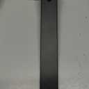 8 Pack - 10 inch Black Hidden L Shelf Bracket (1/5 Inch Thicked) Iron Floating Shelf Brackets Rustic Industrial Metal Brackets for Shelf Support