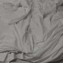 Biscaynebay Wrap Around Bed Skirts for Queen Beds 15" Drop, White Adjustable Elastic Dust Ruffles Easy Fit Wrinkle & Fade Resistant Silky Luxurious Fabric Machine Washable