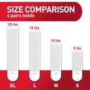 Command 10 lb Medium 16 Pairs Picture Hanging Strips (32 Strips), Damage-Free Hangers for Picture Frames, No Tools Required, Great for Home Room Wall Decor, White Adhesive