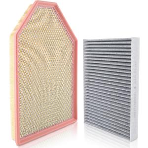 Carbhub Engine & Cabin Air Filter Compatible with Dodge Challenger Charger 3.6L 5.7L 6.2L 6.4L 2011-2023 Compatible with Chrysler 300 2011-2023 Replace 68071668AA 04861746AB