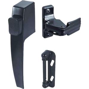 Prime Line K5007 Black Push Bottom Latch