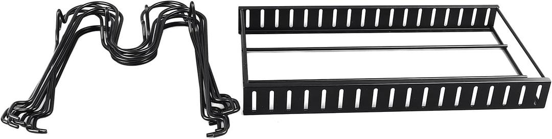 Expandable Pan Organizer,Pot Pan Organizer Under Cabinet Pan Rack,Adjustable Pan Organizer Rack for Cabinet, Multiple Tier Iron Heavy Load Vertical Pantry Organizer Holder for Kitchen