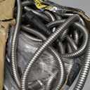 Bionic Steel PRO 100 Ft Garden Hose with Nozzle, Premium 304 Stainless Steel Metal Water Hose 100Ft Flexible Hose, Rust Proof, Lightweight, Heavy Duty, Crush Resistant Fittings, 500 PSI, 2025 Model