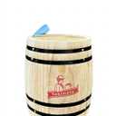 Wooden Kitchen Canister,Food Storage Container with Wooden Lids,Home Conister for Home and Kitchen Serving for Coffee Beans,Tea,Flour,Sugar,Spice and More