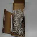 JMEXSUSS Red Valentines Day Decor Lights Clear Wire, 66ft 200 LED Red Christmas String Twinkle Fairy Lights Outdoor Indoor Plug in for Room Party Tree Valentines Day Decorations