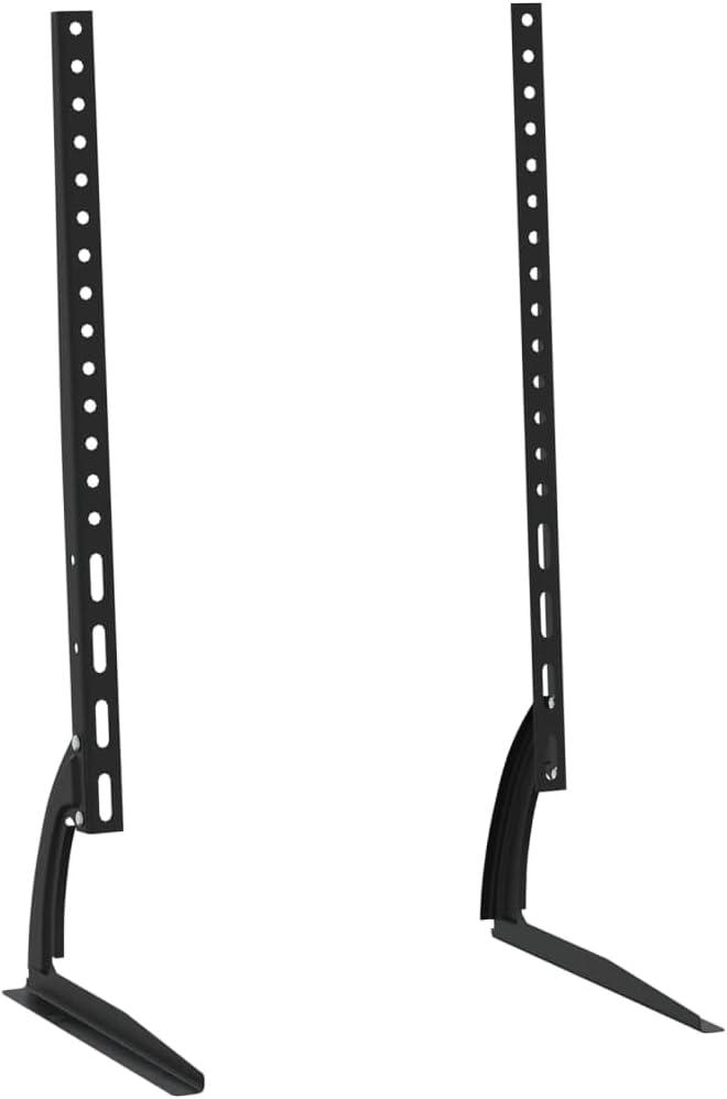 vidaXL TV Stands 2 pcs for 37-75 Inch Screen Max VESA 23.62x15.75 99.2 lb