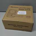 HIDALIFE Keyless Entry Door Lock with Keypad and Handle for Front Doors, Touchscreen Electronic Door Lock, Anti-peep Password, Auto-Locking, Matte Black