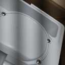 Antarctic Star Nugget Ice Makers Countertop, Pebble Ice Machine with Chewable Pellet Ice, 34Lbs/24H, Self-Cleaning, Sonic Ice, One-Click Operation, for Kitchen, Office Stainless Steel Black