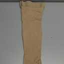 Doc Miller Thigh High Open Toe Compression Stockings 15-20mmHg for Varicose Veins, Pregnancy Support Open Toe Thigh High Compression Socks for Women and Men (Large, Beige)