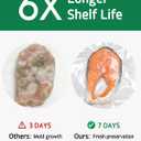 Syntus 200 Count Vacuum Sealer Bags Quart 8 x 12 inch for Seal a Meal, Commercial Grade BPA Free Heavy Duty Precut Seal Bags, Food Vac Bags for Storage, Meal Prep or Sous Vide