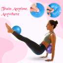 Sotiff 20 Pcs Small Exercise Pilates Ball Bulk 9 Inch Mini Yoga Ball Anti Burst and Slip for Stability Fitness Physical Therapy Stretching & Core Workout at Home Gym Class